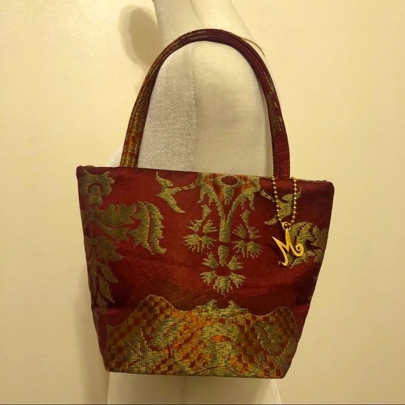 Mena New York Handbags - Vintage Mena New York Embroidered Handbag